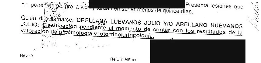Conclusión del dictamen: clasificación pendiente