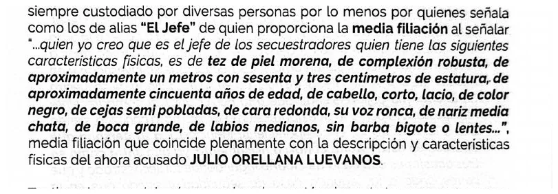 La media filiación y la conclusión del Ministerio Público
